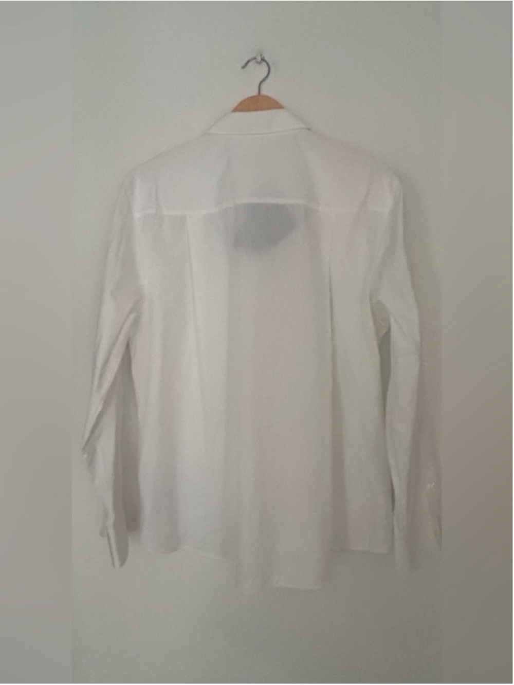 new Escada Embellished White Button Front Blouse Size 46 large - Picture 4 of 11
